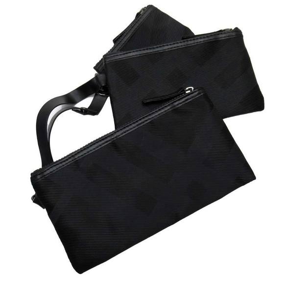 Burberry Multi Case Pouch Leather Black - Picture 2 of 10